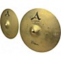Used Zildjian 14in A Custom Hi Hat Pair Cymbal 33