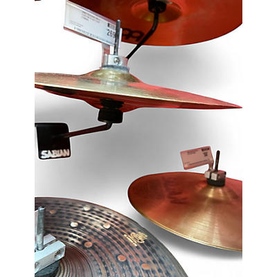 Used Zildjian 14in A Custom Hi Hat Pair Cymbal