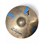 Used Zildjian 14in A Custom Hi Hat Pair Cymbal 33
