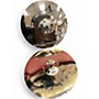 Used Zildjian 14in A Custom Hi Hat Pair Cymbal 33