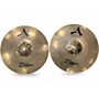 Used Zildjian 14in A Custom Hi Hat Pair Cymbal 33
