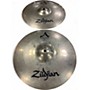 Used Zildjian 14in A Custom Hi Hat Pair Cymbal 33
