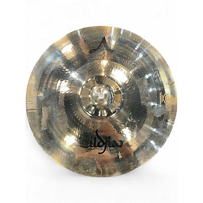 Used Zildjian 14in A Custom Hi Hat Pair Cymbal