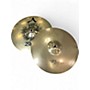 Used Zildjian 14in A Custom Hi Hat Pair Cymbal 33