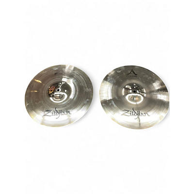 Used Zildjian 14in A Custom Hi Hat Pair Cymbal