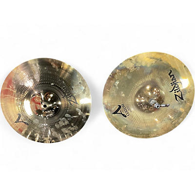 Used Zildjian 14in A Custom Hi Hat Pair Cymbal