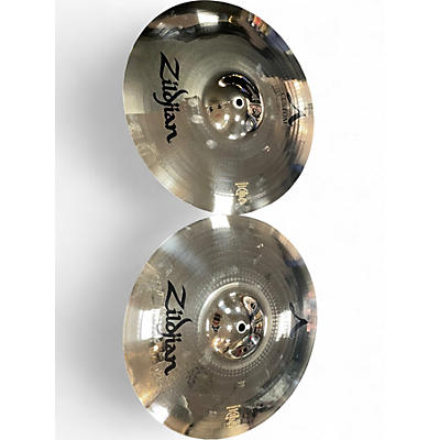 Used Zildjian 14in A Custom Hi Hat Pair Cymbal