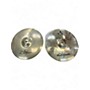 Used Zildjian 14in A Custom Hi Hat Pair Cymbal 33