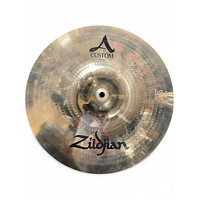 Used Zildjian 14in A Custom Hi Hat Top Cymbal