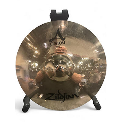 Used Zildjian 14in A Custom Hi Hat Top Cymbal
