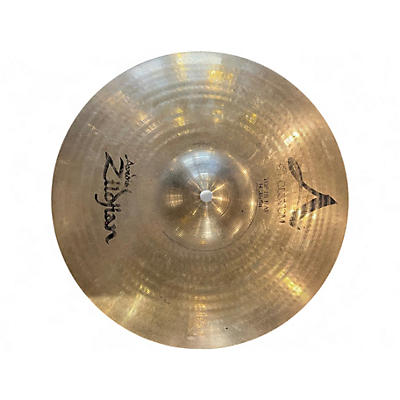 Used Zildjian 14in A Custom Hi Hat Top Cymbal
