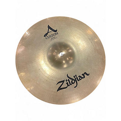 Used Zildjian 14in A Custom Hi Hat Top Cymbal