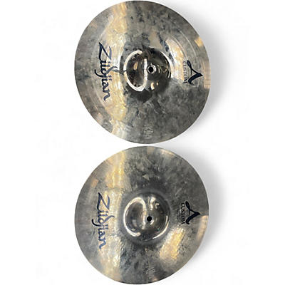 Used Zildjian 14in A Custom Hihat Pair Cymbal