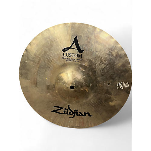 Zildjian Used Zildjian 14in A Custom Mastersound Hi Hat Bottom Cymbal 33