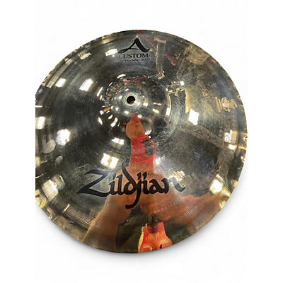 Used Zildjian 14in A Custom Mastersound Hi Hat Bottom Cymbal