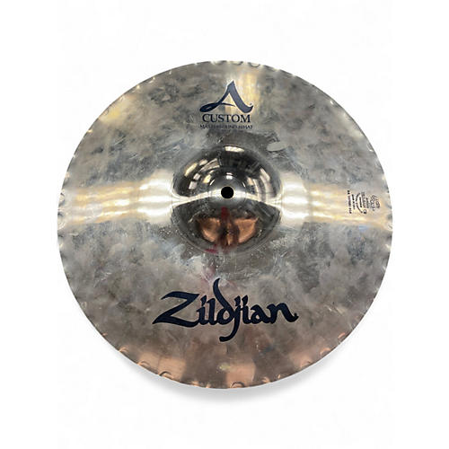 Used Zildjian 14in A Custom Mastersound Hi Hat Bottom Cymbal 33