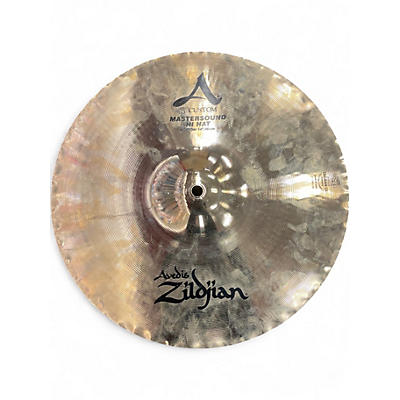 Used Zildjian 14in A Custom Mastersound Hi Hat Bottom Cymbal