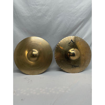 Zildjian Used Zildjian 14in A Custom Mastersound Hi Hat Pair Cymbal