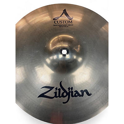 Zildjian Used Zildjian 14in A Custom Mastersound Hi Hat Pair Cymbal