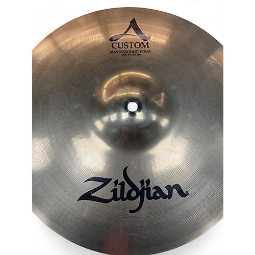 Zildjian Used Zildjian 14in A Custom Mastersound Hi Hat Pair Cymbal 33