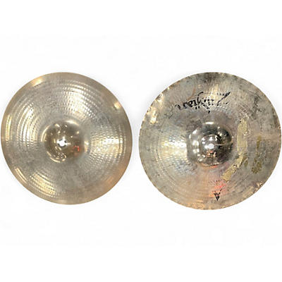 Used Zildjian 14in A Custom Mastersound Hi Hat Pair Cymbal
