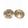 Used Zildjian 14in A Custom Mastersound Hi Hat Pair Cymbal 33