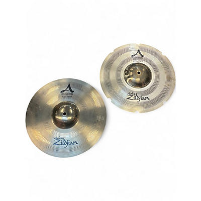 Used Zildjian 14in A Custom Rezo Hi Hat Pair Cymbal