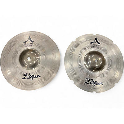 Used Zildjian 14in A Custom Rezo Hi Hat Pair Cymbal