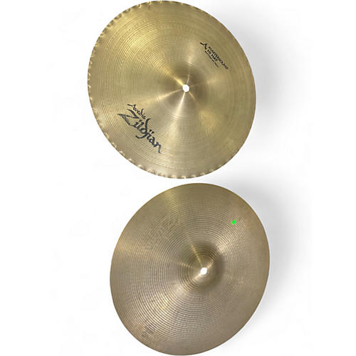 Used Zildjian 14in A Mastersound Hi Hat Pair Cymbal 33
