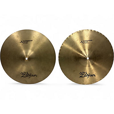 Used Zildjian 14in A Mastersound Hi Hat Pair Cymbal