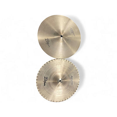 Used Zildjian 14in A Mastersound Hi Hat Pair Cymbal