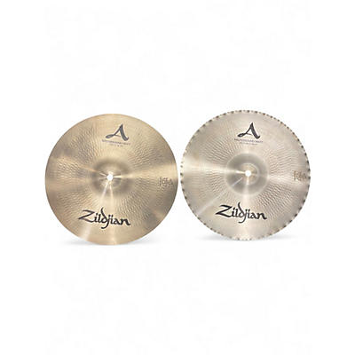 Used Zildjian 14in A Mastersound Hi Hat Pair Cymbal