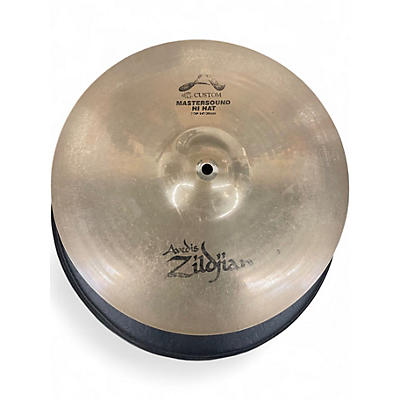 Used Zildjian 14in A Mastersound Hi Hat Top Cymbal