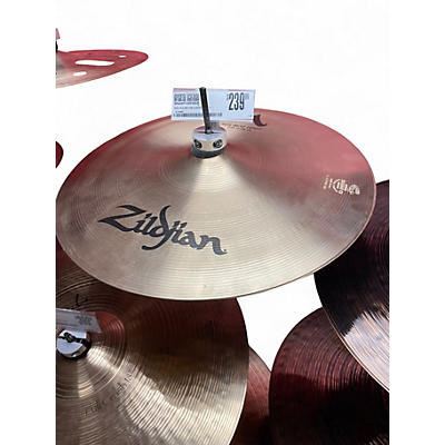Used Zildjian 14in A Series Hi Hat Pair Cymbal