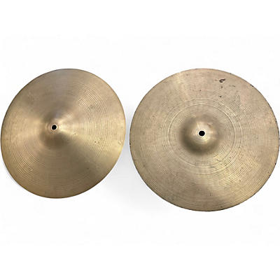 Used Zildjian 14in A Series Hi Hat Pair Cymbal