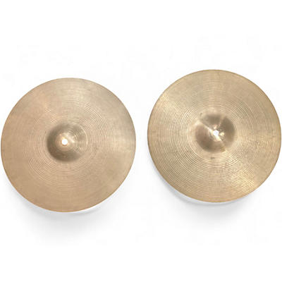 Used Zildjian 14in A Series Hi Hat Pair Cymbal