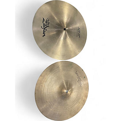 Used Zildjian 14in A Series Hi Hat Pair Cymbal