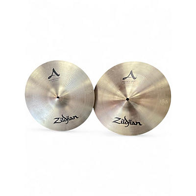 Used Zildjian 14in A Series Hi Hat Pair Cymbal