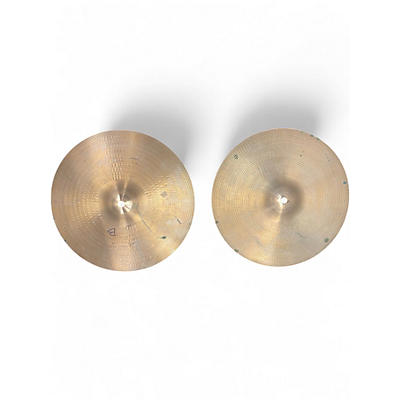 Used Zildjian 14in A Series New Beat Hi Hat Pair Cymbal
