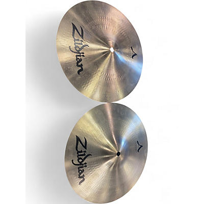 Used Zildjian 14in A Series New Beat Hi-Hats Pair Cymbal