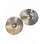 Used Zildjian 14in A Series Rock Hi Hat Pair Cymbal 33