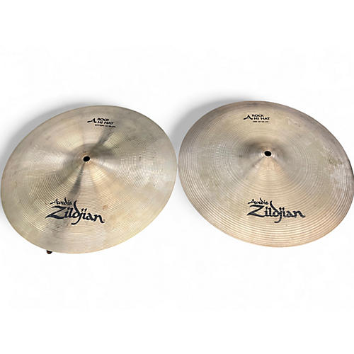 Used Zildjian 14in A Series Rock Hi Hat Pair Cymbal 33
