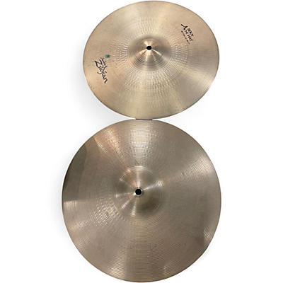 Used Zildjian 14in A Series Rock Hi Hat Pair Cymbal
