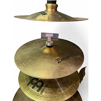 Used Zildjian 14in A Series Rock Hi Hat Pair Cymbal