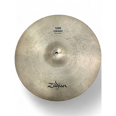 Zildjian Used Zildjian 14in A Series Thin Crash Cymbal