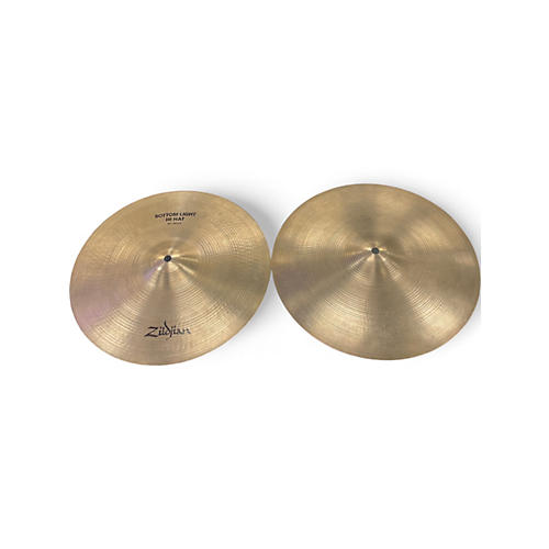 Used Zildjian 14in A series Light Hi Hats Cymbal 33