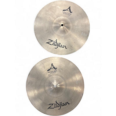 Used Zildjian 14in A series New Beat Hihat Pair Cymbal
