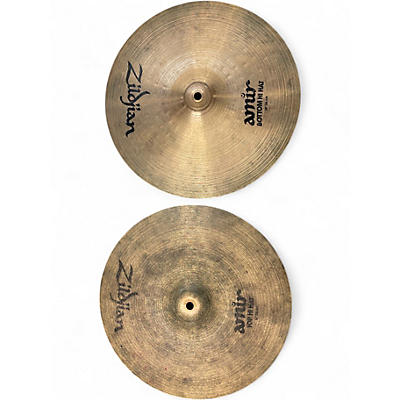 Used Zildjian 14in AMIR HI HAT PAIR Cymbal