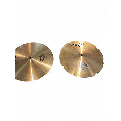 Used Zildjian 14in AMIR HI HAT pair Cymbal