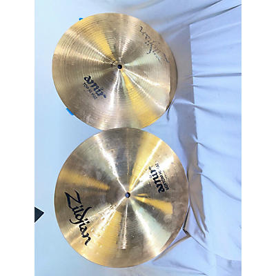 Used Zildjian 14in Amir High Hats Cymbal